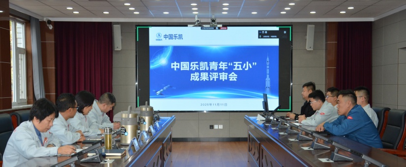 激揚(yáng)青春智造力！中國樂凱團(tuán)委召開青年&ldquo;五小&rdquo;成果評(píng)審會(huì)